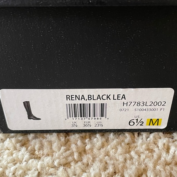 *NWT* Naturalizer Leather Knee High Riding Boots Comfortable Arch Supportive - Picture 10 of 10